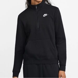 Nike Sportswear Club Fleece 1/2 Zip Black S